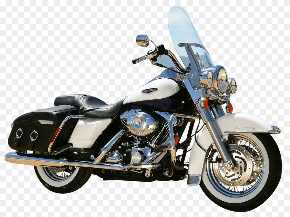 Pngpix Com Harley Davidson Motorcycle Bike Side View Image, Wheel, Vehicle, Transportation, Machine Free Png Download