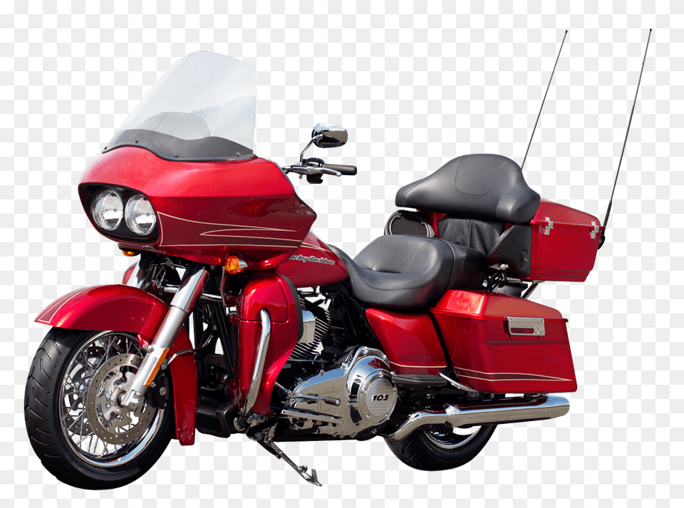 Pngpix Com Harley Davidson Red Motorcycle Bike, Machine, Transportation, Vehicle, Wheel Png Image