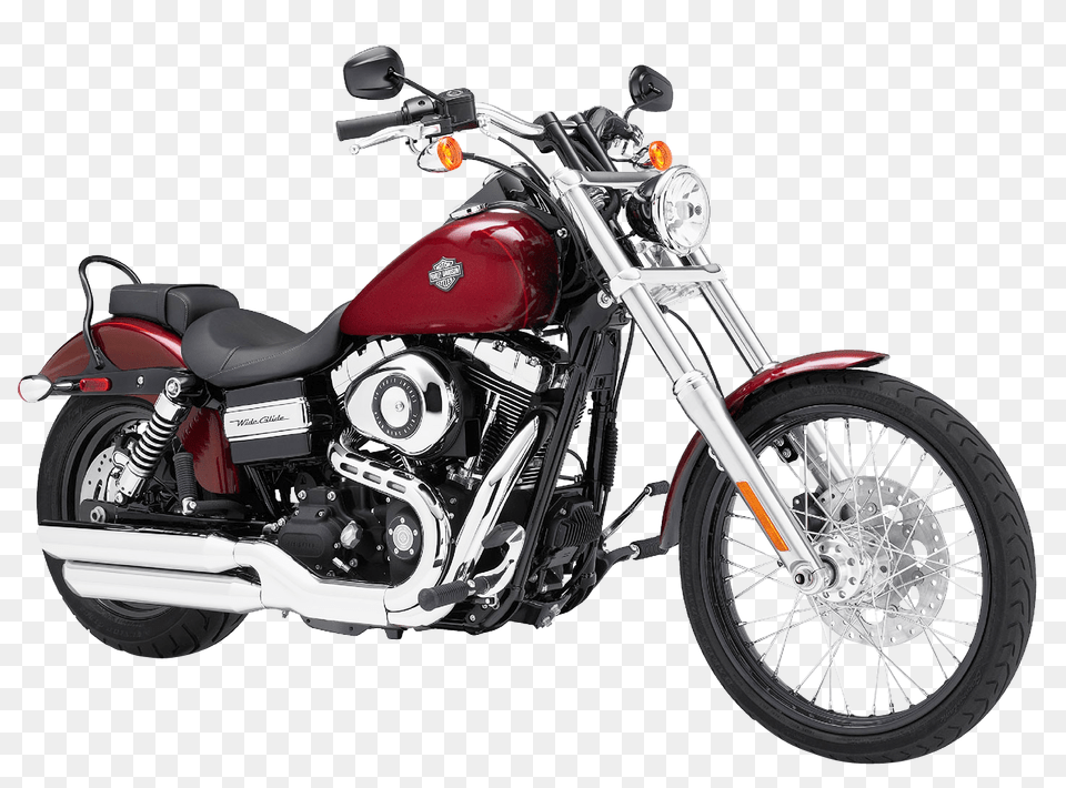 Pngpix Com Harley Davidson Red Motorcycle Bike Transparent Machine, Spoke, Vehicle, Transportation Png Image