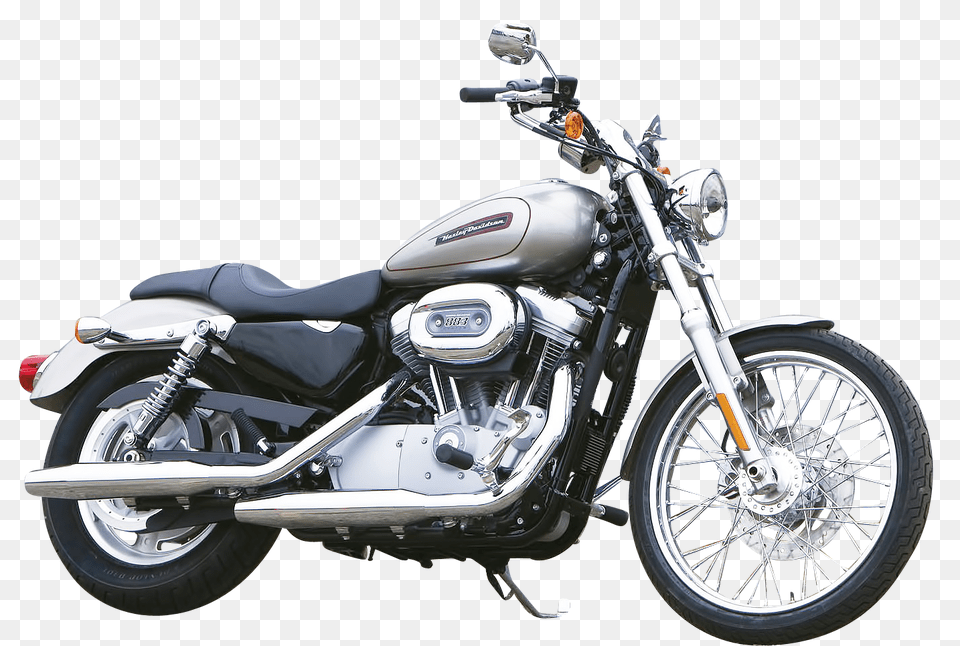 Pngpix Com Harley Davidson Silver Motorcycle Bike Image, Machine, Spoke, Wheel, Vehicle Free Png