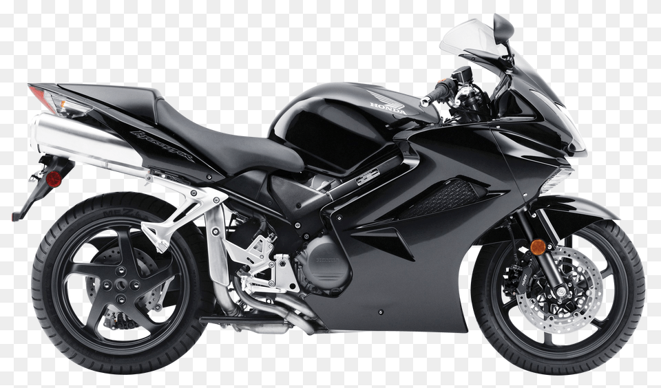 Pngpix Com Honda Interceptor Black Motorcycle Bike Image, Spoke, Vehicle, Transportation, Machine Free Png Download