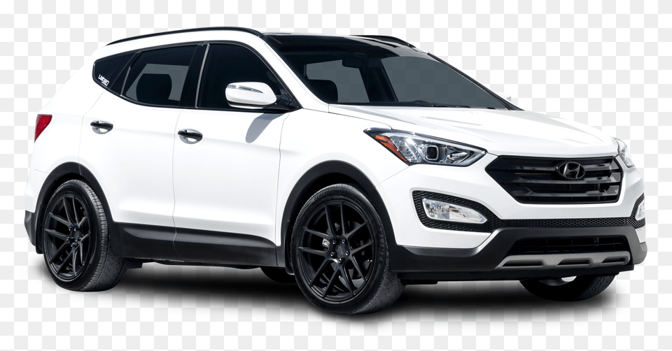 Pngpix Com Hyundai Santa Fe White Car Image, Suv, Vehicle, Transportation, Wheel Free Png