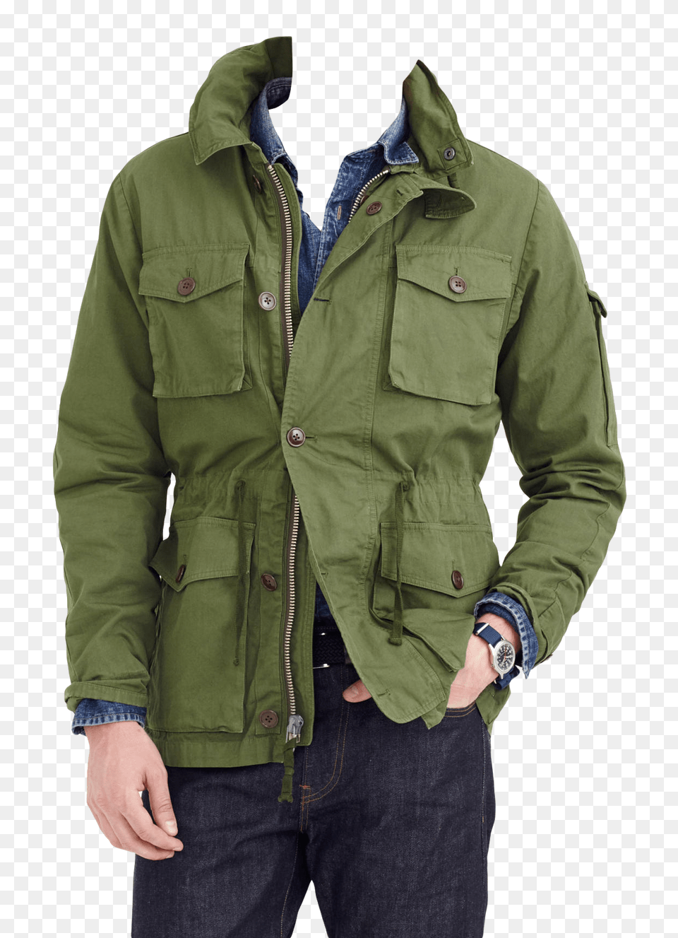 Pngpix Com Jacket Transparent Image, Clothing, Coat, Vest, Jeans Free Png Download