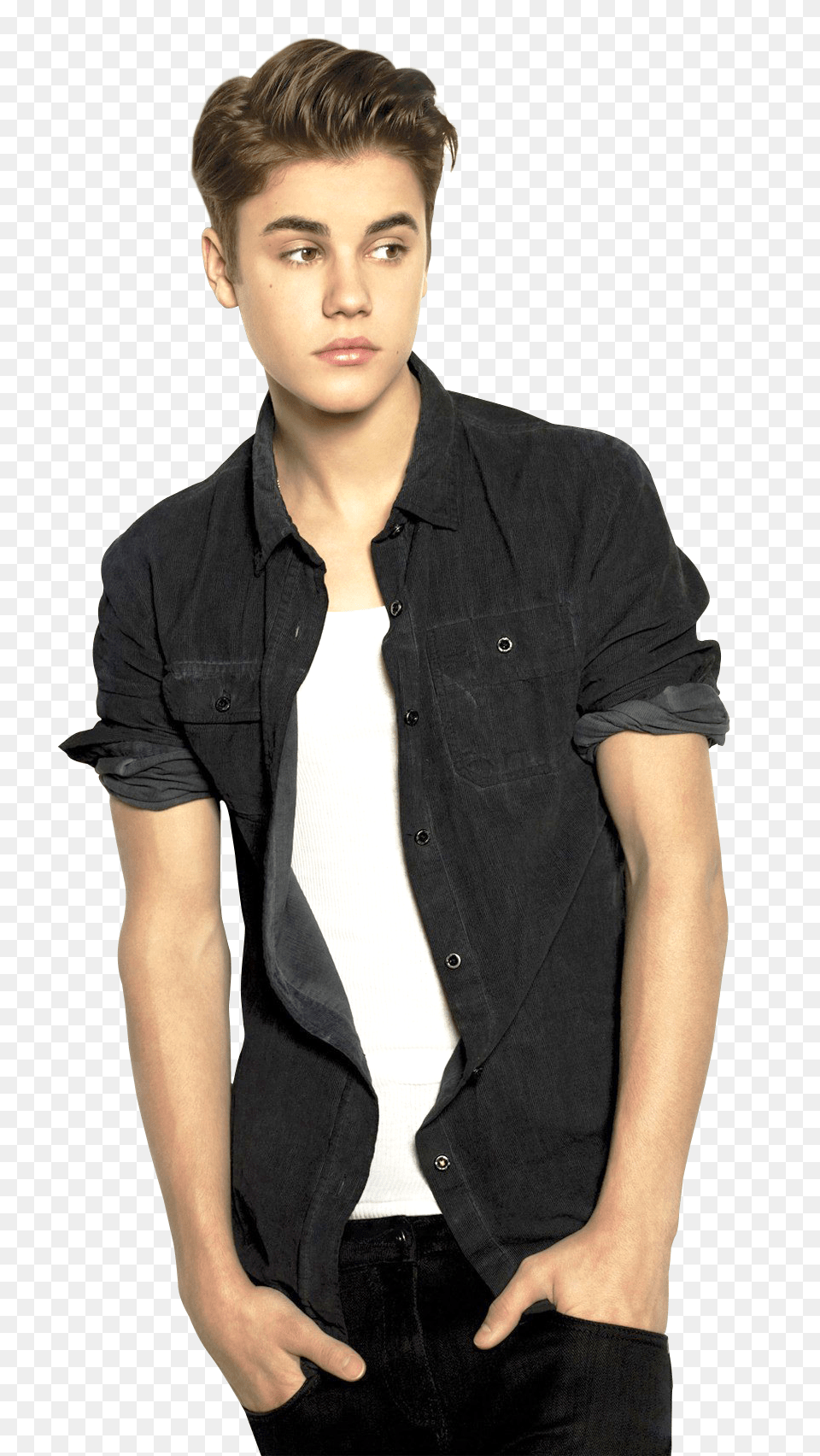 Pngpix Com Justin Bieber Transparent, Vest, Shirt, Jacket, Coat Free Png Download