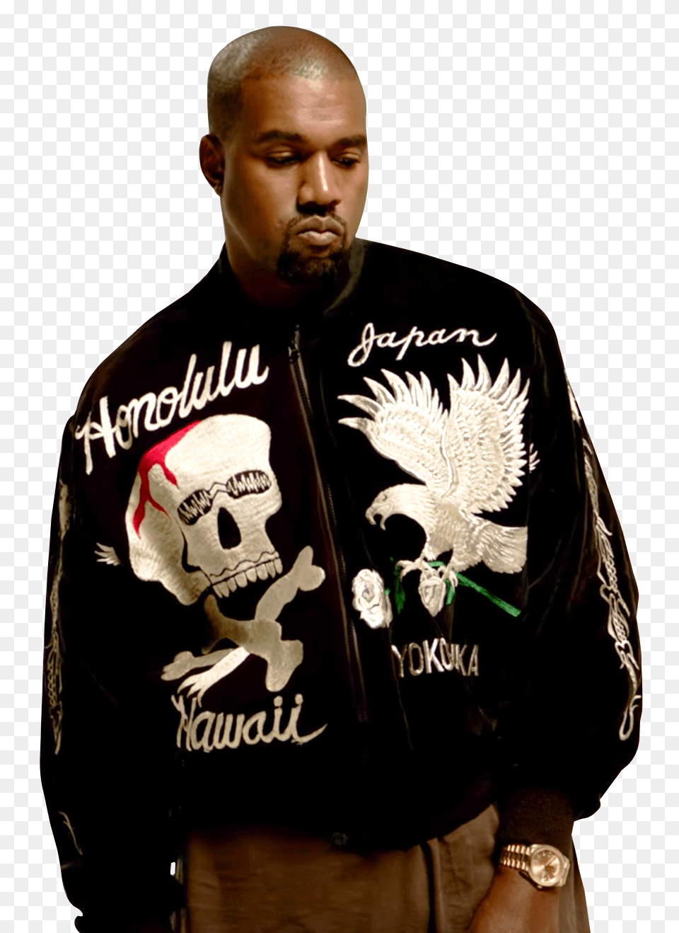 Pngpix Com Kanye West Adult, Sweater, Person, Man Png Image