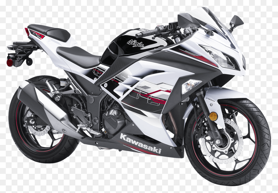 Pngpix Com Kawasaki Ninja White Motorcycle Bike Image, Machine, Wheel, Spoke, Transportation Png