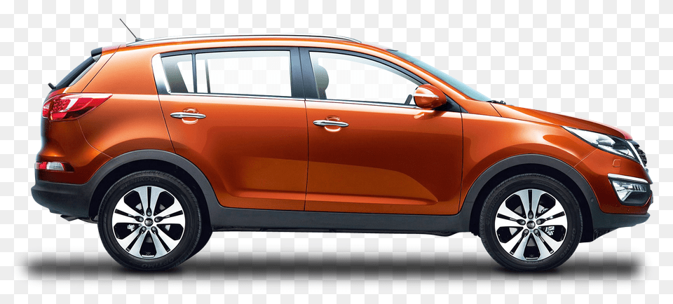 Pngpix Com Kia Sportage Orange Car, Suv, Vehicle, Transportation, Tire Free Png Download