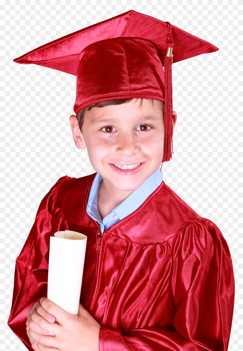 Pngpix Com Little Boy In Graduation Gown And Mortarboard Image, Person, People, Body Part, Finger Free Transparent Png