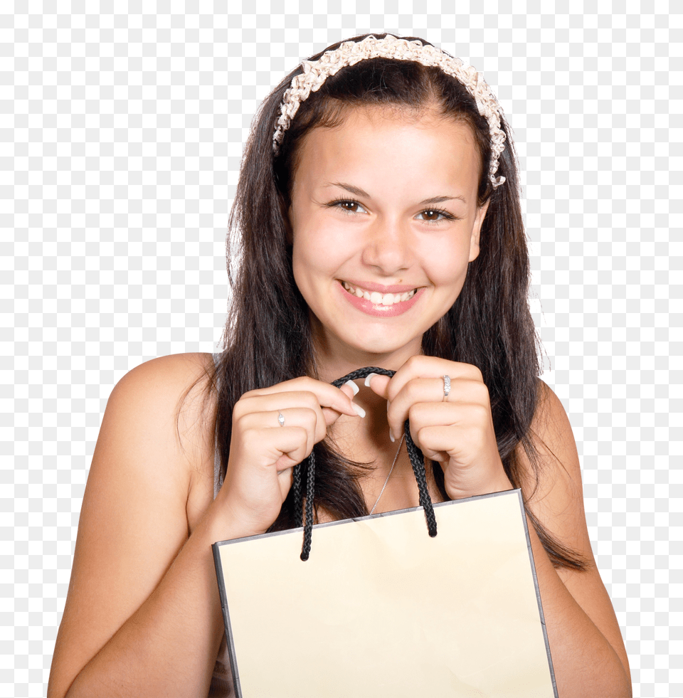 Pngpix Com Lovely Young Woman Carrying Shopping Bag Image, Body Part, Finger, Hand, Person Png