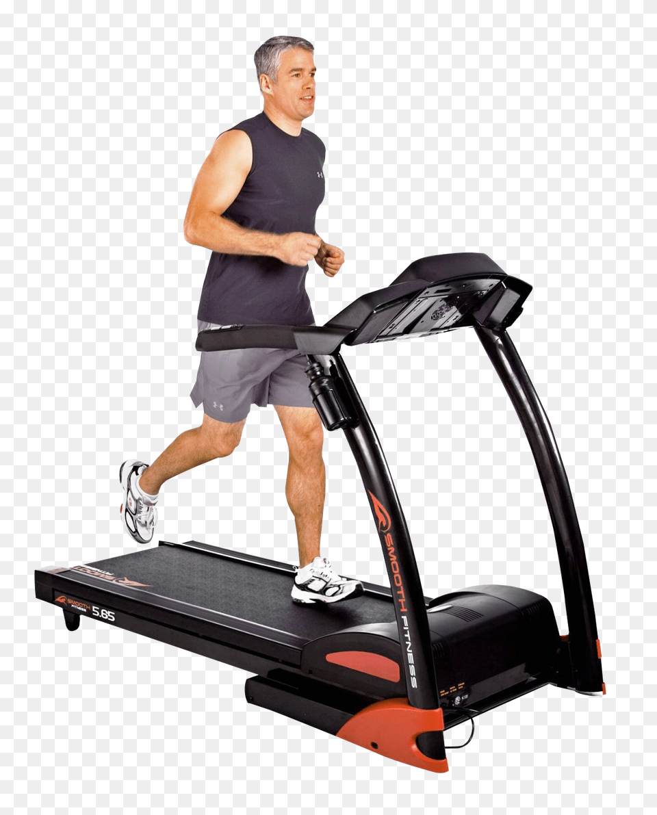 Pngpix Com Man Running In Treadmill Transparent Adult, Vehicle, Transportation, Person Png Image
