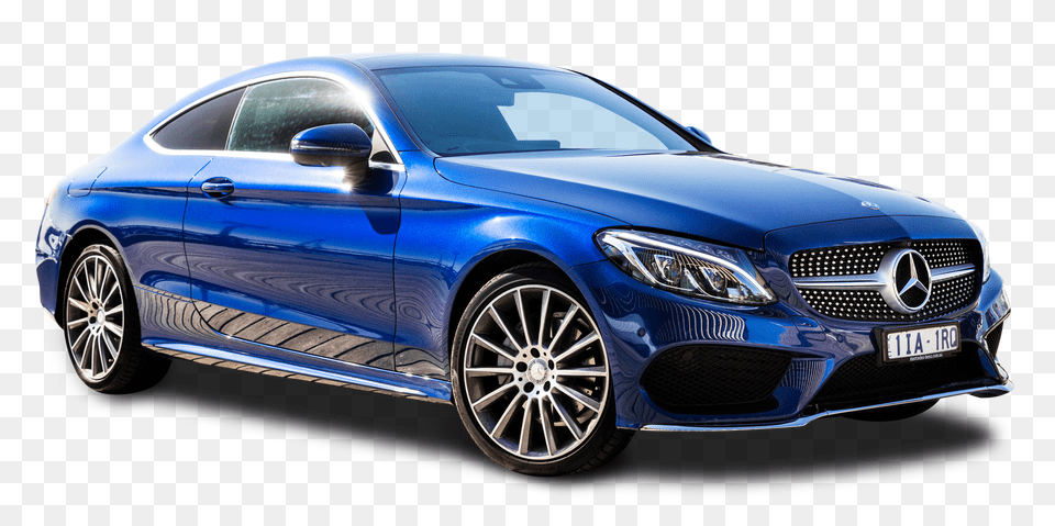 Pngpix Com Mercedes Benz C Class Blue Car, Alloy Wheel, Vehicle, Transportation, Tire Png