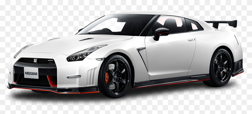 Pngpix Com Nissan Gt R Nismo White Car Image, Vehicle, Coupe, Transportation, Sports Car Png