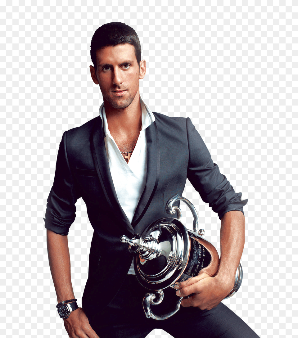 Pngpix Com Novak Djokovic Transparent Image, Suit, Clothing, Formal Wear, Person Png