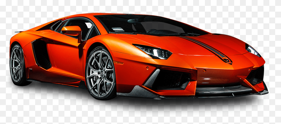 Pngpix Com Orange Lamborghini Aventador Coupe Car Image, Alloy Wheel, Vehicle, Transportation, Tire Free Transparent Png