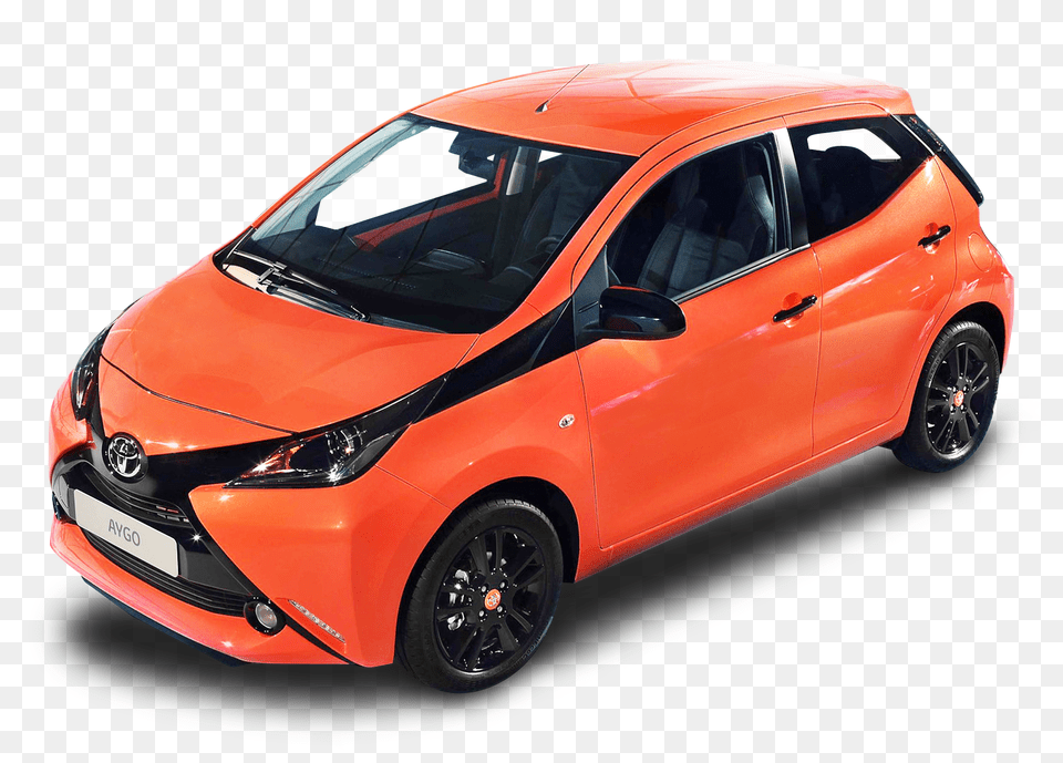 Pngpix Com Orange Toyota Aygo Car Image, Machine, Wheel, Transportation, Vehicle Free Png Download
