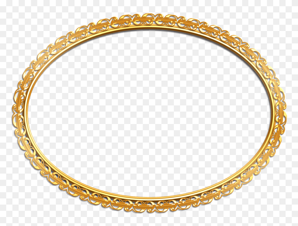 Pngpix Com Photo Frame Image, Oval, Gate, Gold, Photography Free Png