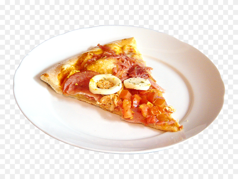Pngpix Com Pizza Piece Image, Food, Plate, Bread Free Transparent Png