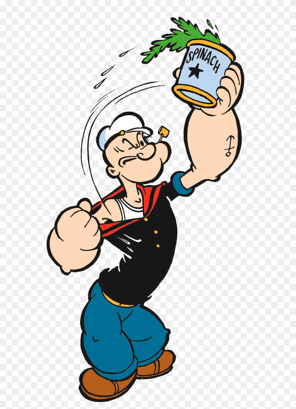 Pngpix Com Popeye Transparent Baby, Face, Head, Person Png Image