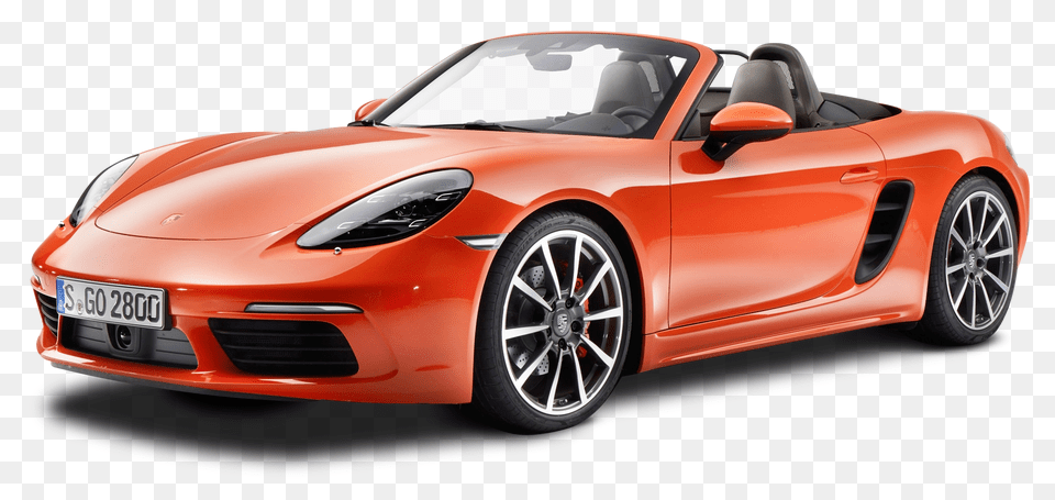 Pngpix Com Porsche 718 Boxster S Orange Car Image, Chair, Vehicle, Furniture, Transportation Free Transparent Png