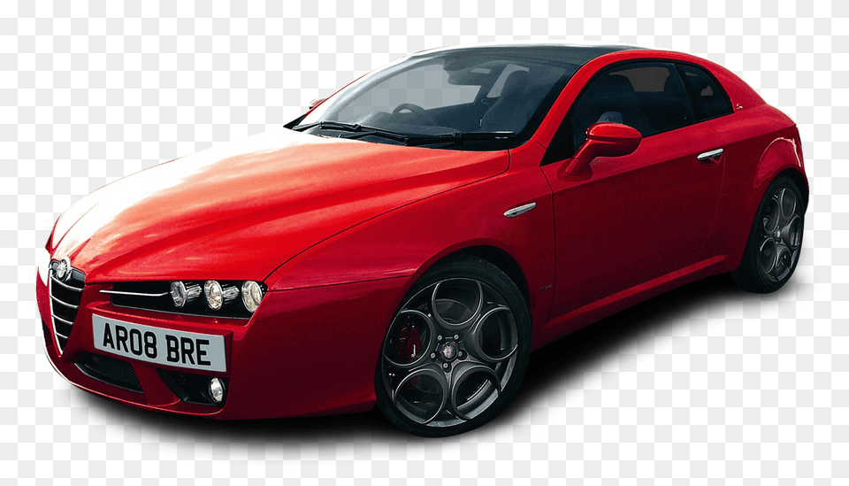 Pngpix Com Red Alfa Romeo Brera S Car, Alloy Wheel, Vehicle, Transportation, Tire Free Png