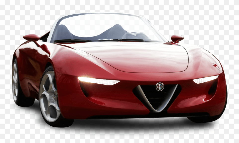 Pngpix Com Red Alfa Romeo Super Car, Coupe, Sports Car, Transportation, Vehicle Png Image