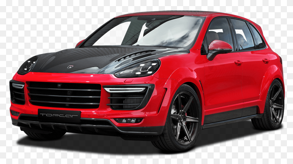 Pngpix Com Red And Black Porsche Cayenne Car Image, Sedan, Vehicle, Transportation, Wheel Free Transparent Png