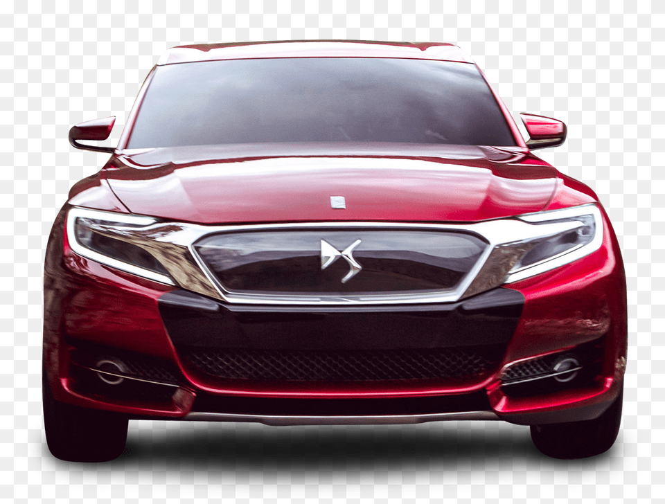 Pngpix Com Red Citroen Ds Wild Rubis Front View Car Image, Bumper, Coupe, Sports Car, Transportation Png