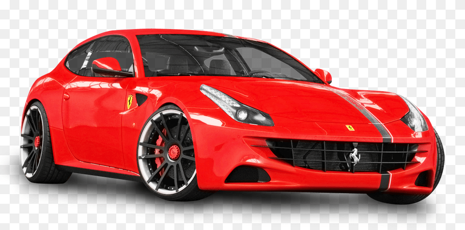 Pngpix Com Red Ferrari Car Image, Alloy Wheel, Vehicle, Transportation, Tire Png
