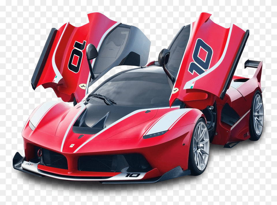 Pngpix Com Red Ferrari Fxx K Car, Vehicle, Transportation, Sports Car, Wheel Free Png Download