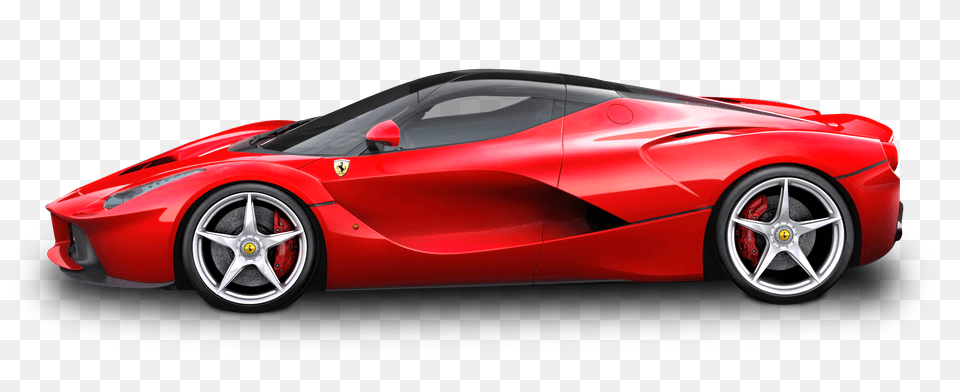 Pngpix Com Red Ferrari Laferrari Car Image, Wheel, Vehicle, Coupe, Machine Free Png Download