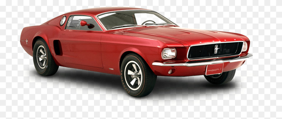 Pngpix Com Red Ford Mustang Mach Car, Vehicle, Coupe, Transportation, Sports Car Free Transparent Png