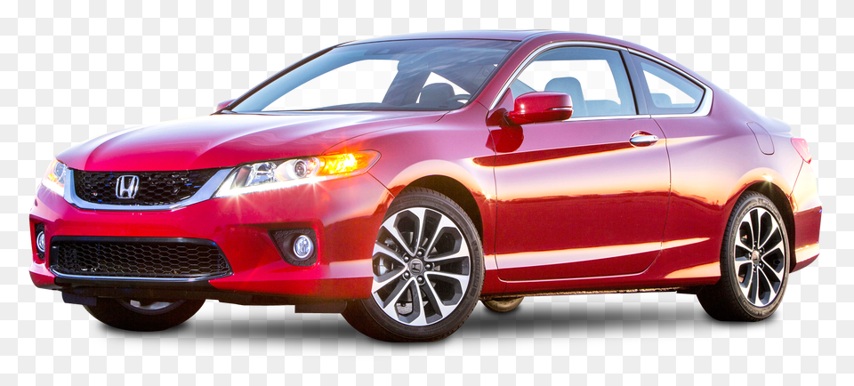 Pngpix Com Red Honda Accord Ex L V6 Coupe Car Image, Wheel, Vehicle, Transportation, Sports Car Free Png