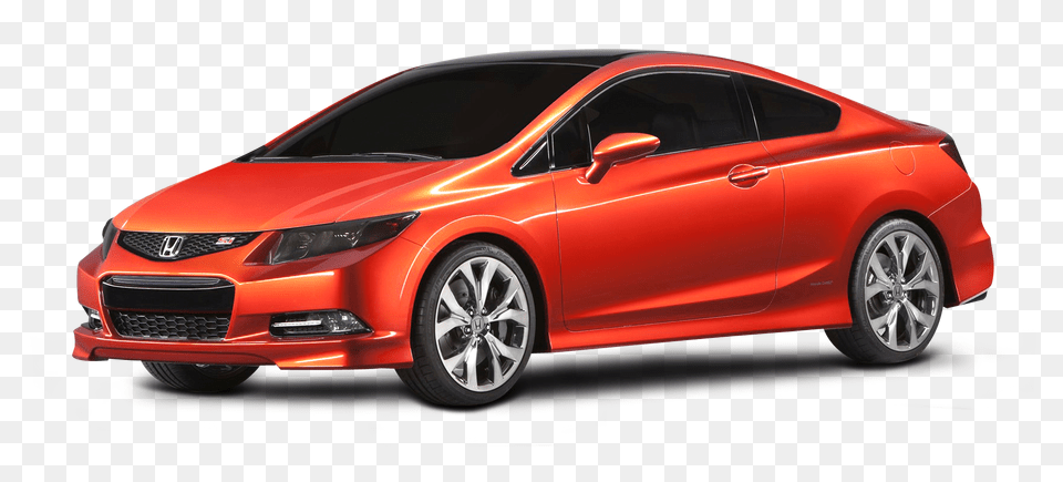 Pngpix Com Red Honda Civic Car Image, Vehicle, Transportation, Sedan, Wheel Free Png