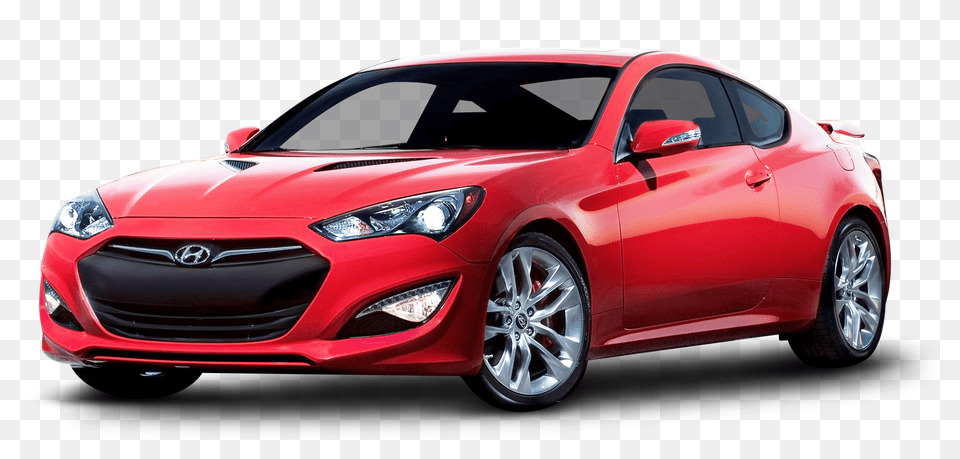 Pngpix Com Red Hyundai Genesis Coupe Car Image, Vehicle, Sedan, Transportation, Sports Car Free Png