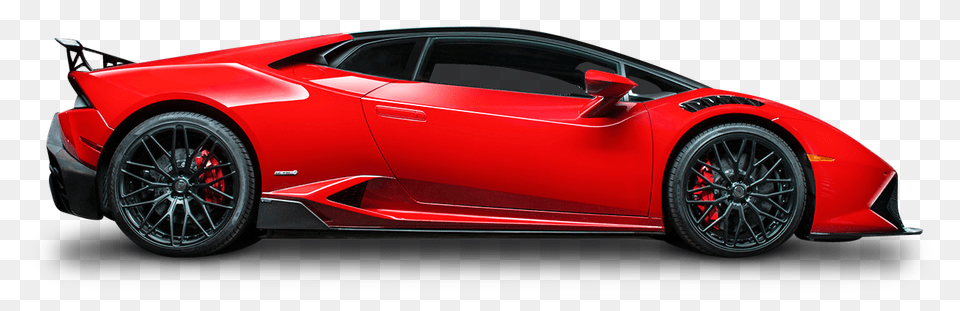 Pngpix Com Red Lamborghini Huracan Sports Car, Alloy Wheel, Vehicle, Transportation, Tire Free Png Download