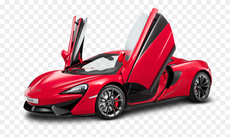 Pngpix Com Red Mclaren 540c Car Image, Alloy Wheel, Vehicle, Transportation, Tire Png