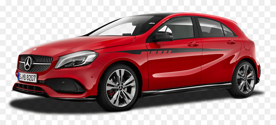 Pngpix Com Red Mercedes Benz A250 Amg Car, Sedan, Transportation, Vehicle, Machine Png