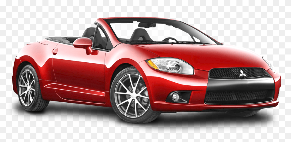 Pngpix Com Red Mitsubishi Eclipse Spyder Car Image, Vehicle, Transportation, Machine, Convertible Free Transparent Png