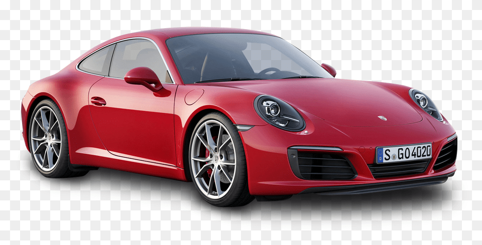 Pngpix Com Red Porsche 911 Carrera Car Image, Wheel, Vehicle, Machine, Transportation Png
