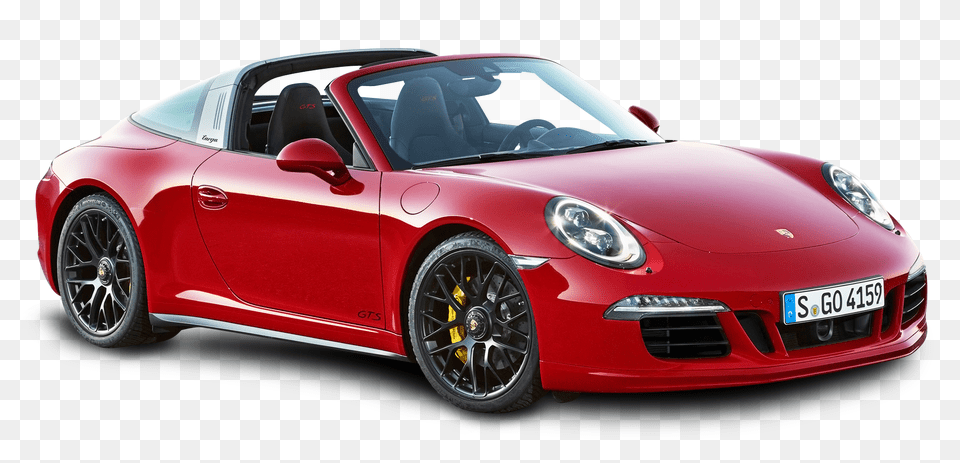 Pngpix Com Red Porsche 911 Targa 4 Gts Car Image, Wheel, Vehicle, Transportation, Machine Free Transparent Png