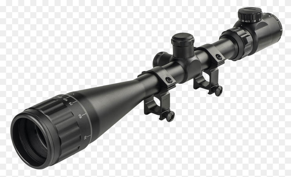 Pngpix Com Rifle Scope Transparent Image, Firearm, Gun, Weapon Png
