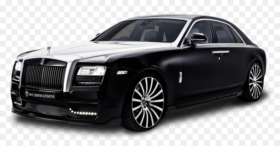 Pngpix Com Rolls Royce Ghost Black Car, Wheel, Vehicle, Machine, Sedan Free Transparent Png