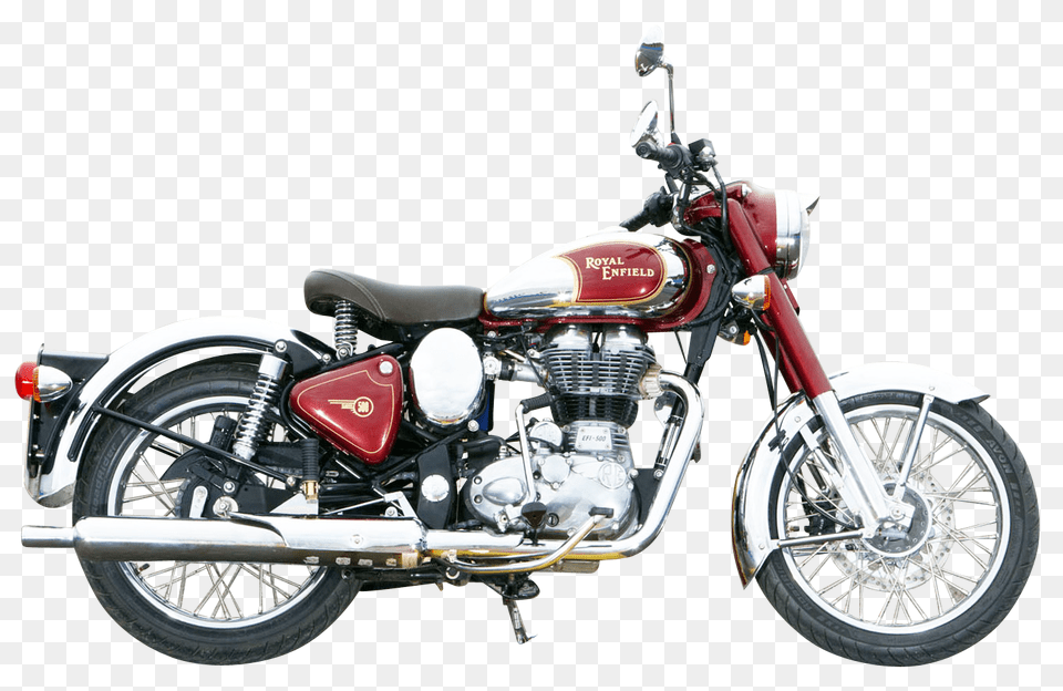 Pngpix Com Royal Enfield Classic Chrome Motorcycle Bike Image, Wheel, Machine, Motor, Spoke Free Transparent Png