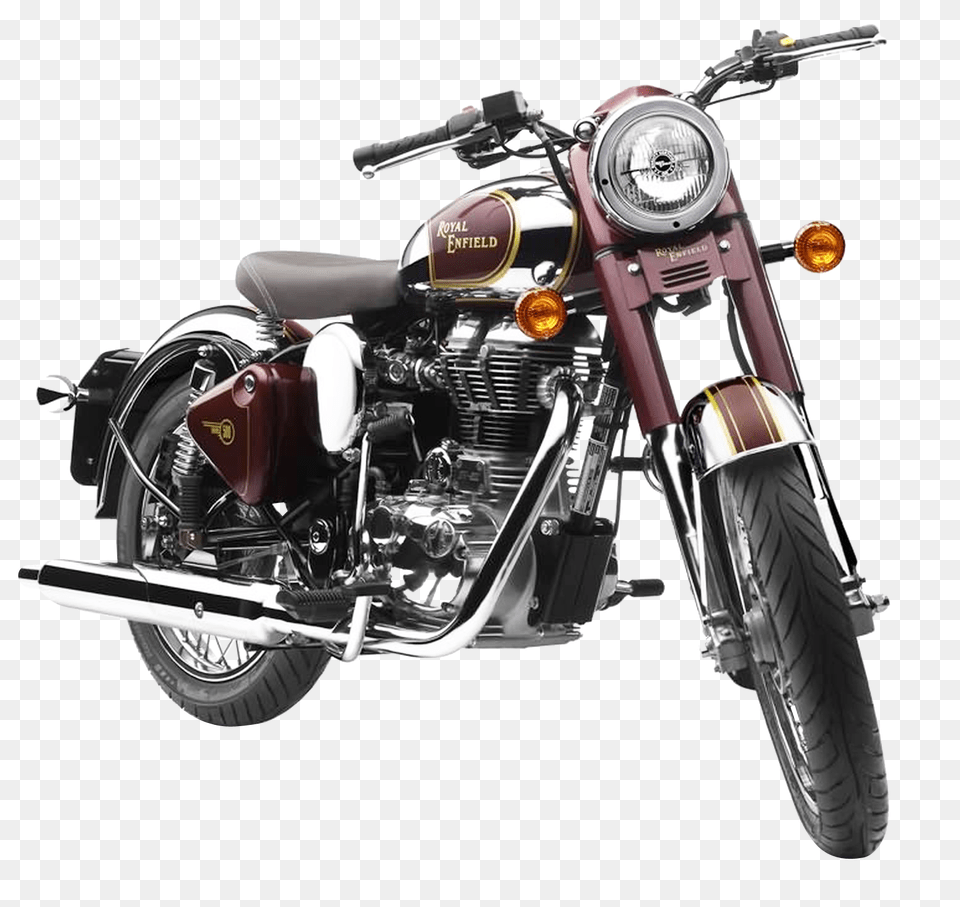 Pngpix Com Royal Enfield Motorcycle Bike Transparent Image, Machine, Transportation, Vehicle, Wheel Png