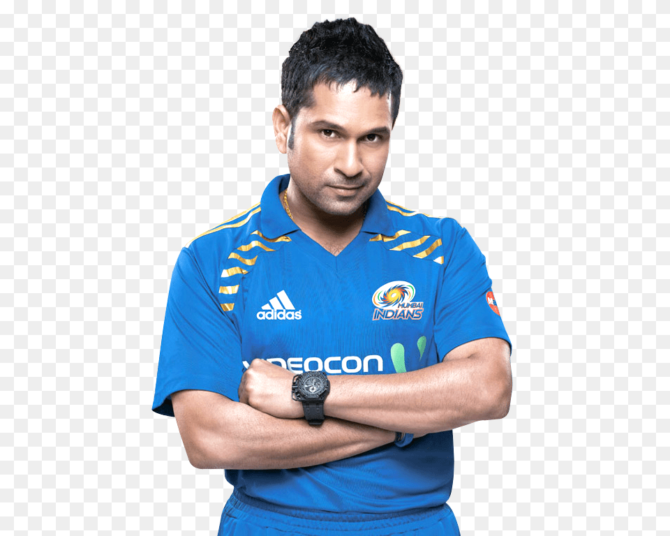 Pngpix Com Sachin Tendulkar Transparent Image, Shirt, Clothing, Adult, Person Png