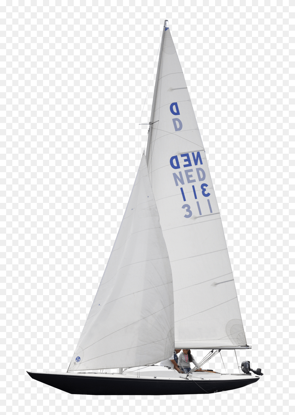 Pngpix Com Sailboat Image, Boat, Transportation, Vehicle, Person Free Png Download
