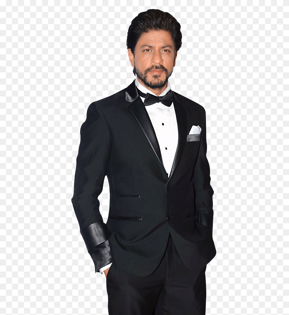 Pngpix Com Shahrukh Khan Transparent Image, Tuxedo, Suit, Clothing, Formal Wear Free Png