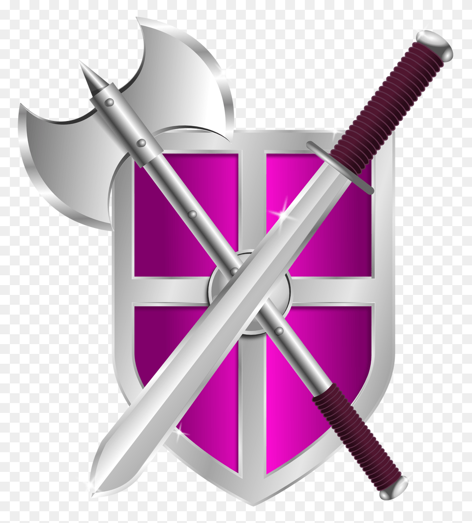 Pngpix Com Shield Transparent, Sword, Weapon, Armor, Blade Png