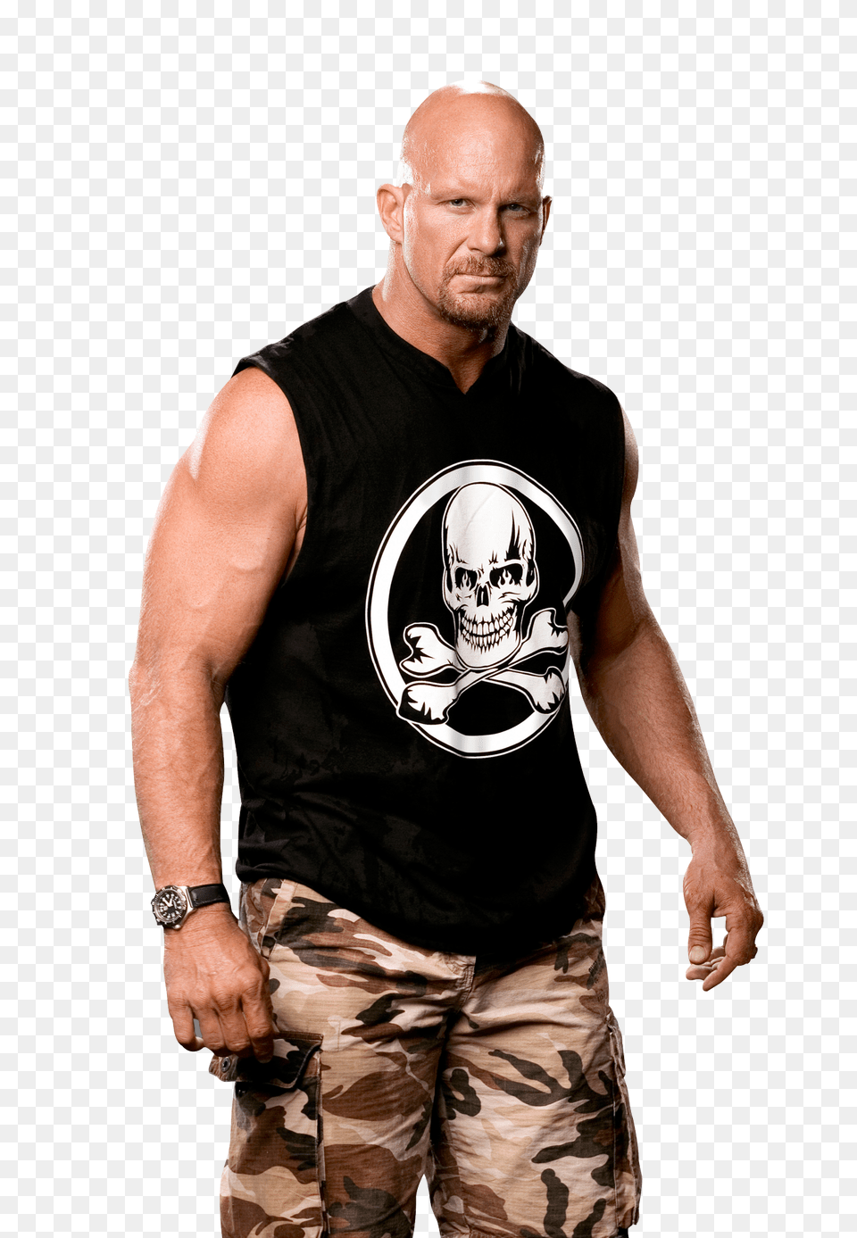 Pngpix Com Stone Cold Transparent, Clothing, T-shirt, Adult, Male Png