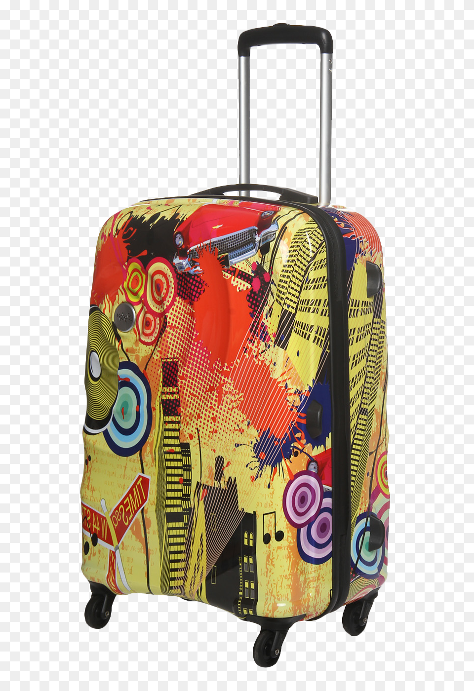 Pngpix Com Strolley Bag Transparent Image, Baggage, Suitcase, Car, Transportation Free Png Download